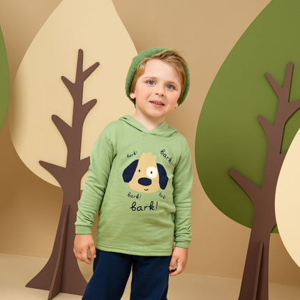 Kit Conjuntos Roupa Infantil Inverno Sortido Menino Blusa Moletom com Capuz + Calça