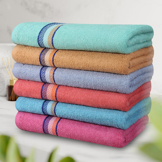 Kit Toalhas de Banho Grande Lisa 140x70cm Toque Macio Qualidade Premium Macia Sortida